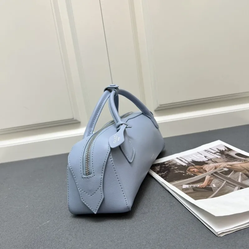 Alaia Light Blue Top Handle Bag - Image 3