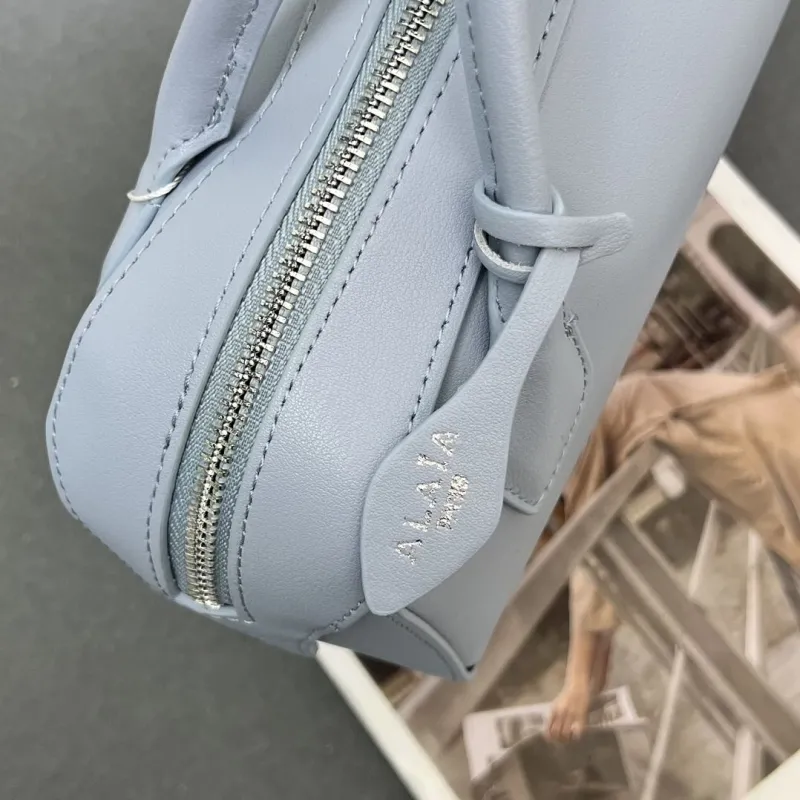 Alaia Light Blue Top Handle Bag - Image 5