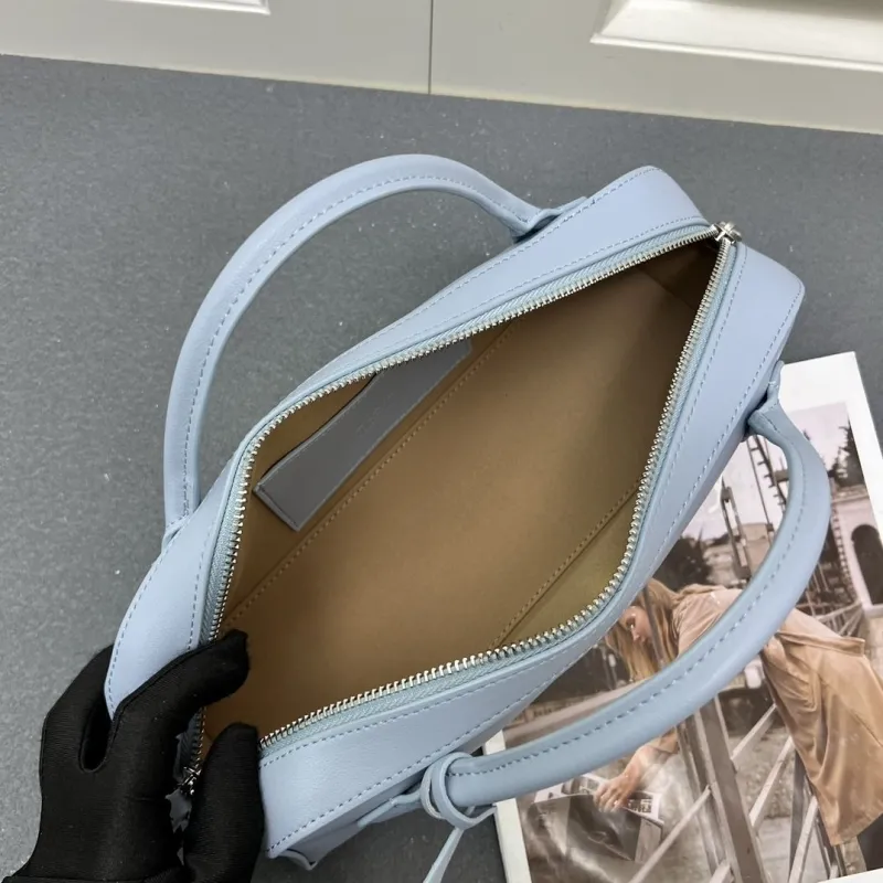 Alaia Light Blue Top Handle Bag - Image 8