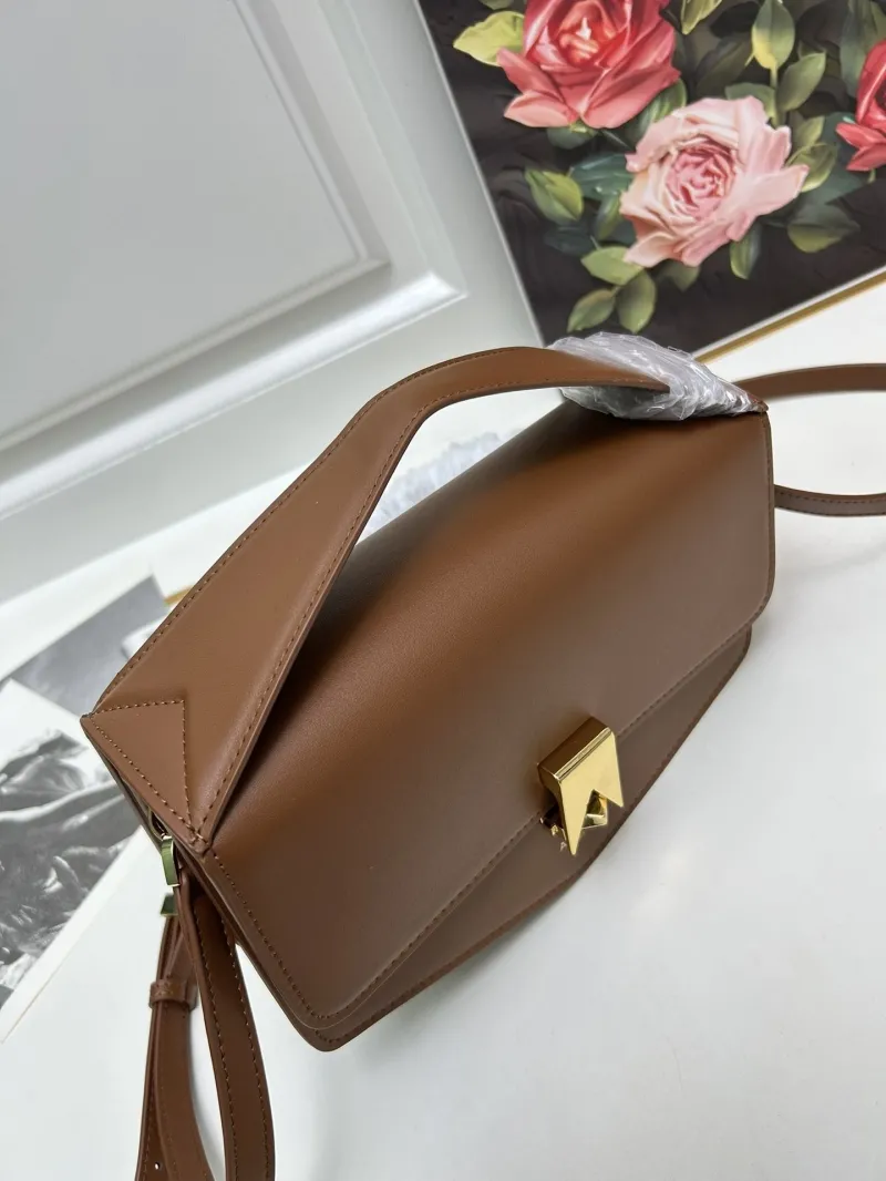 ALAIA Brown Top Handle Crossbody Bag H03129 - Image 5