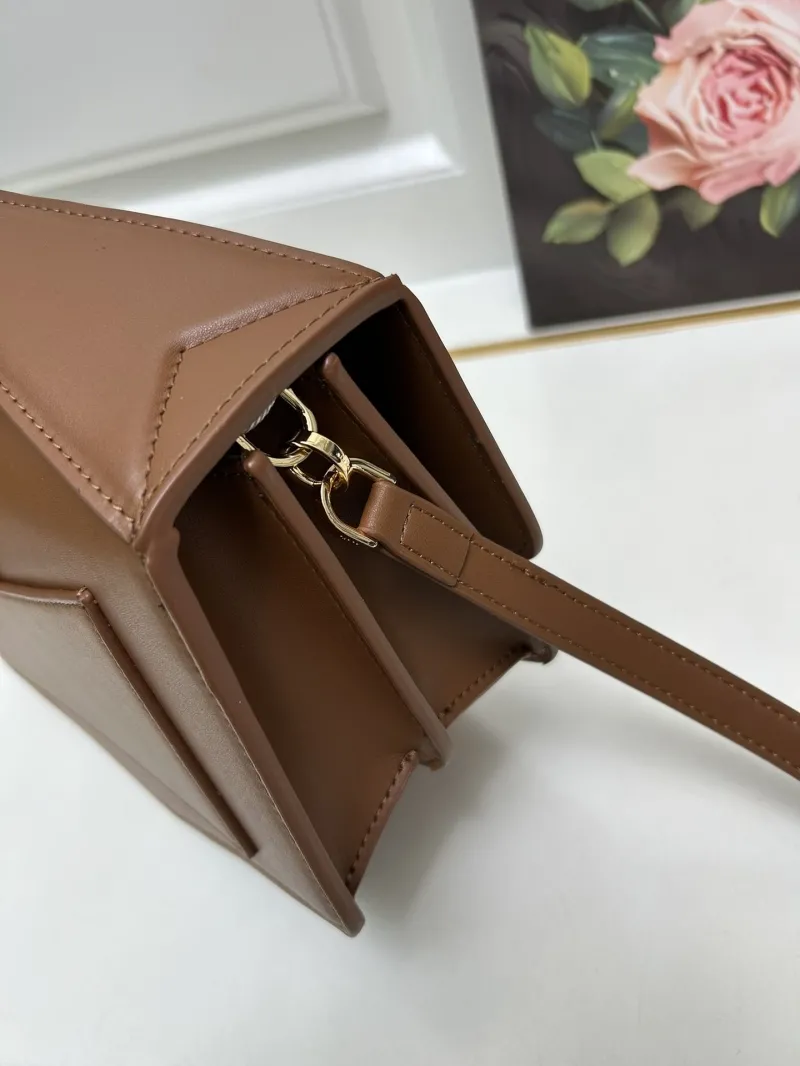 ALAIA Brown Top Handle Crossbody Bag H03129 - Image 6