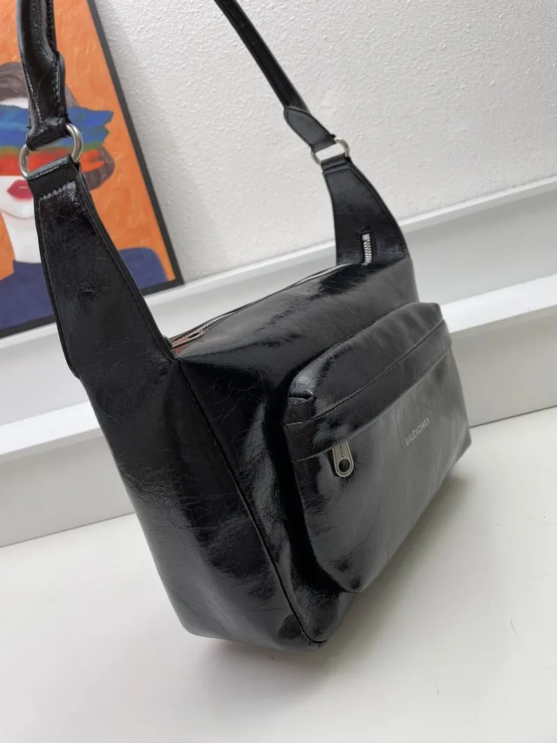 Balenciaga Black Shoulder Bag 9005 29cm - Image 4