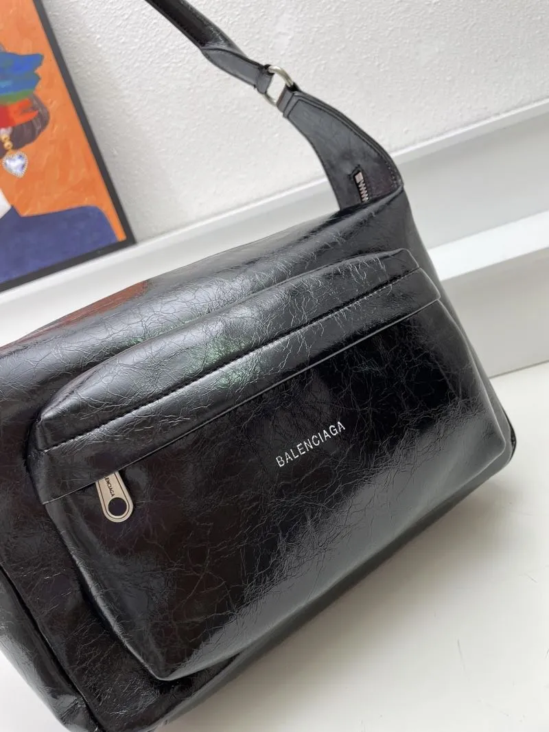 Balenciaga Black Shoulder Bag 9005 29cm - Image 6