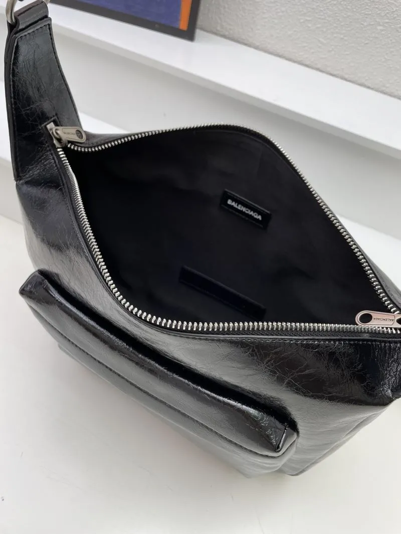 Balenciaga Black Shoulder Bag 9005 29cm - Image 8