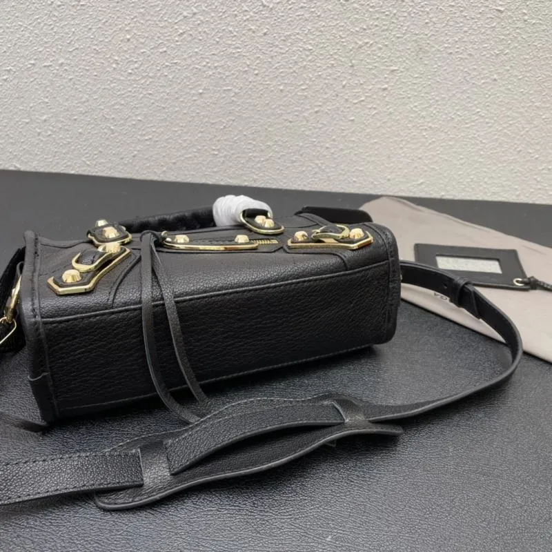 Balenciaga Medium Black Classic City Shoulder Bag - Image 7