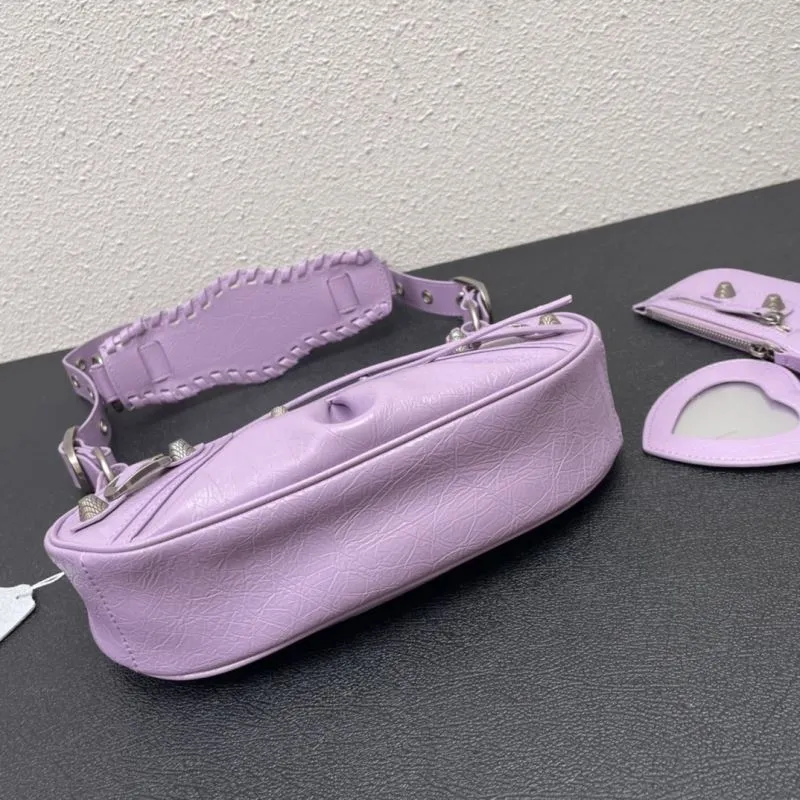 Balenciaga Lavender Classic City Shoulder Bag - Image 5