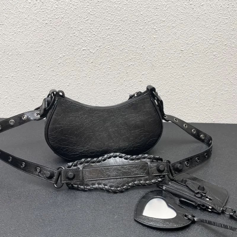 Balenciaga Classic City Black Crossbody Bag - Image 3