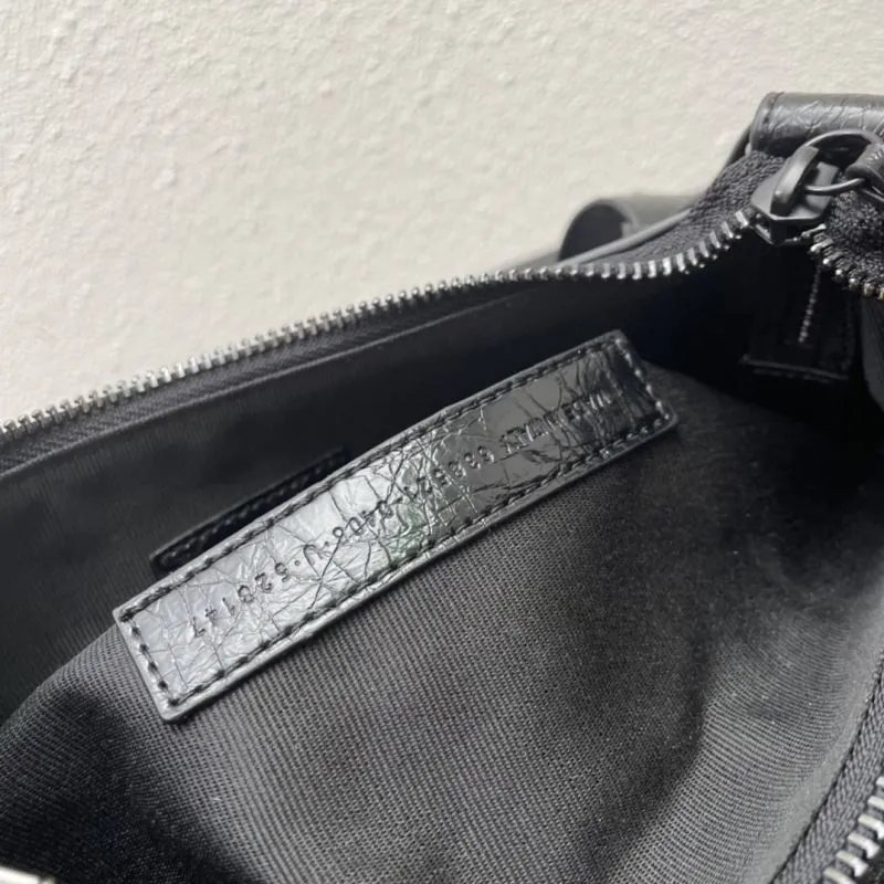 Balenciaga Classic City Black Crossbody Bag - Image 9