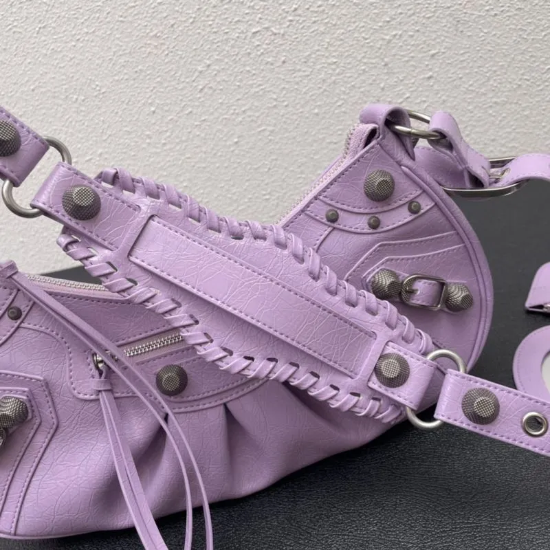 Balenciaga Lavender Classic City Shoulder Bag 42 - Image 7