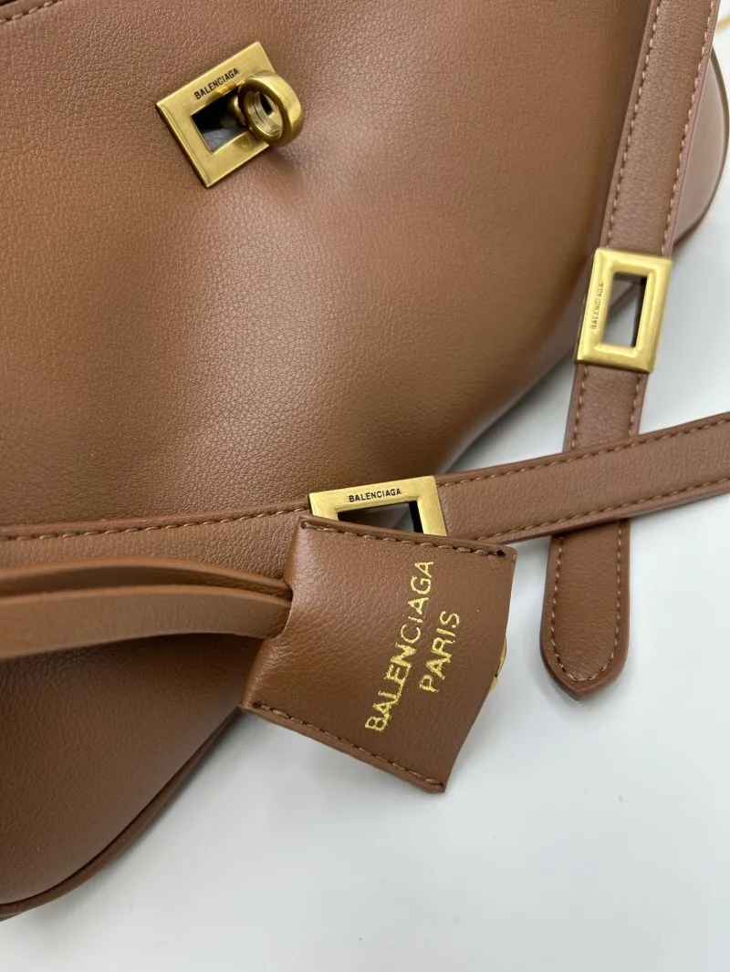 Balenciaga Brown Satchel Bag 6075 - Image 6