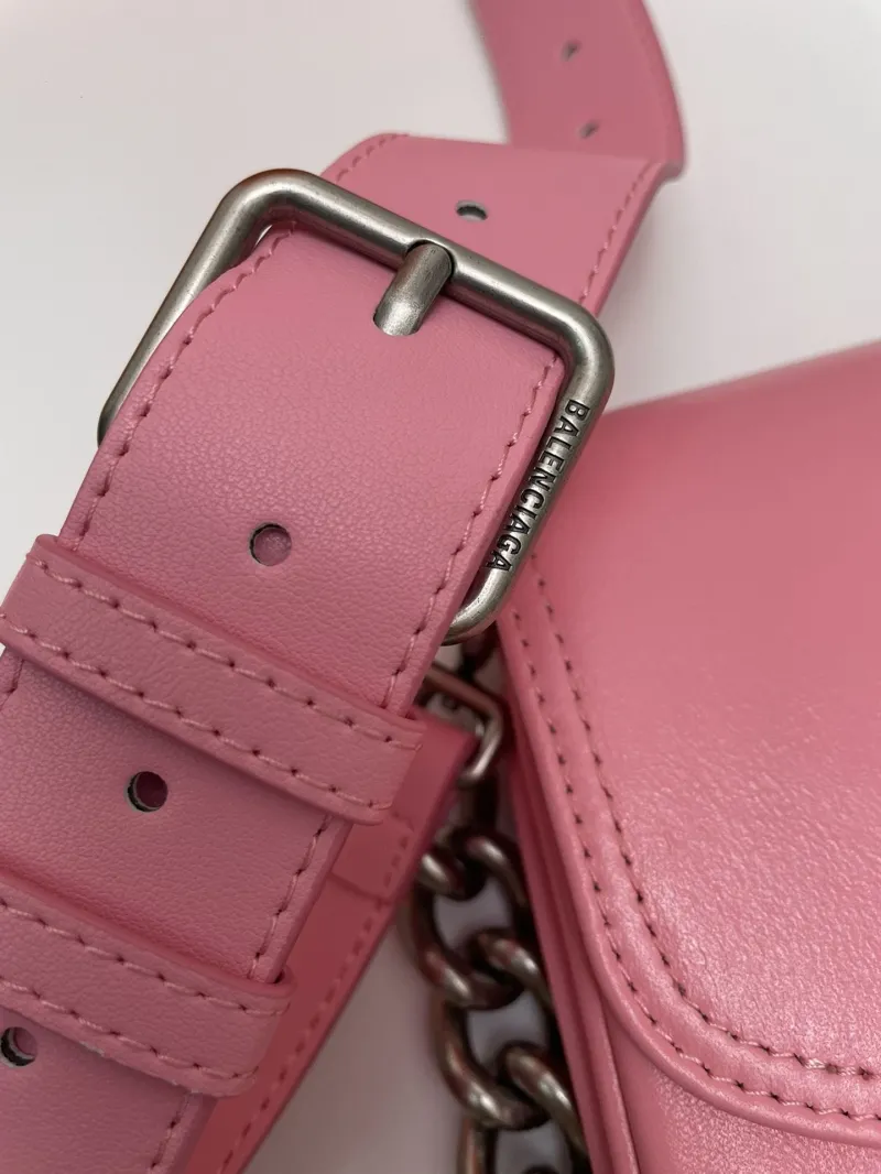 Balenciaga Pink Small Satchel Bag 9015 - Image 6