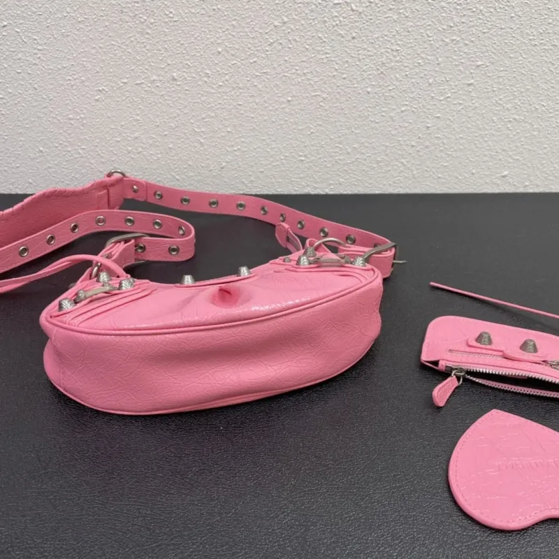 Balenciaga Pink Mini Shoulder Bag 8085 - Image 7