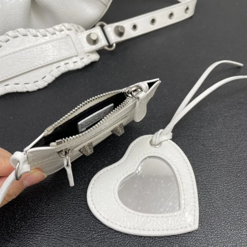 Balenciaga White Mini Satchel Bag 8085 - Image 6
