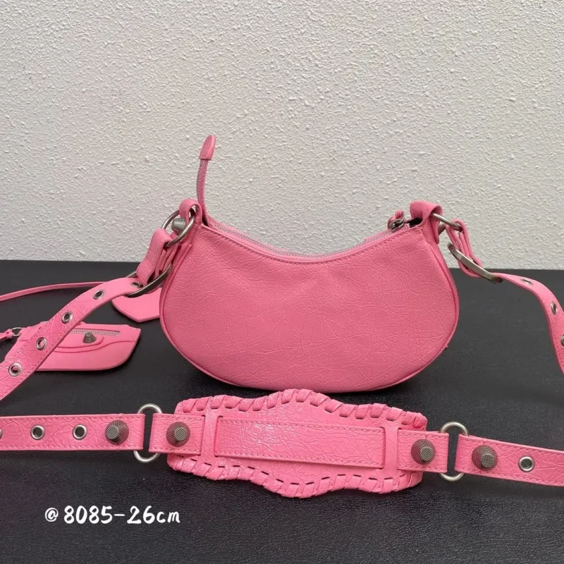 Alternative view of Balenciaga Pink Mini Shoulder Satchel Bag
