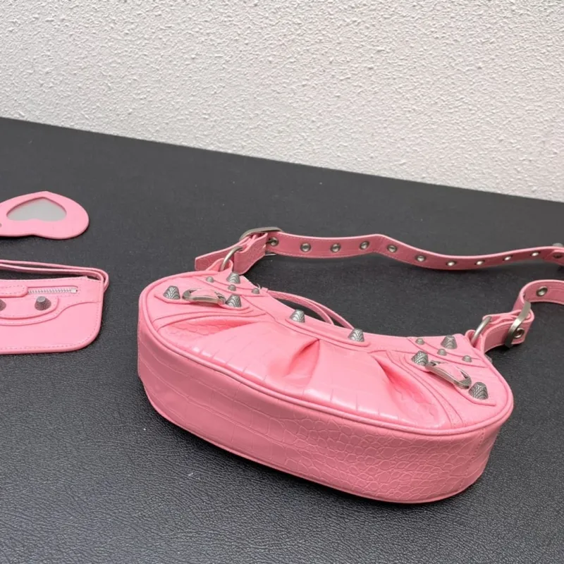 Balenciaga Pink Satchel Bag 8081 Size 26cm - Image 7