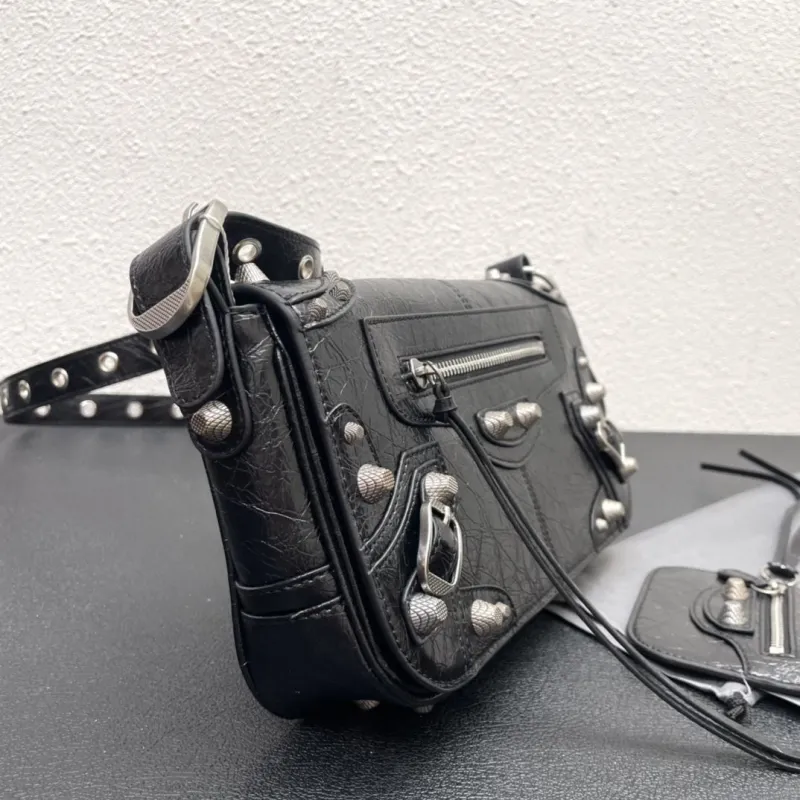 Balenciaga Black Satchel Bag 9002 Size 26cm - Image 6
