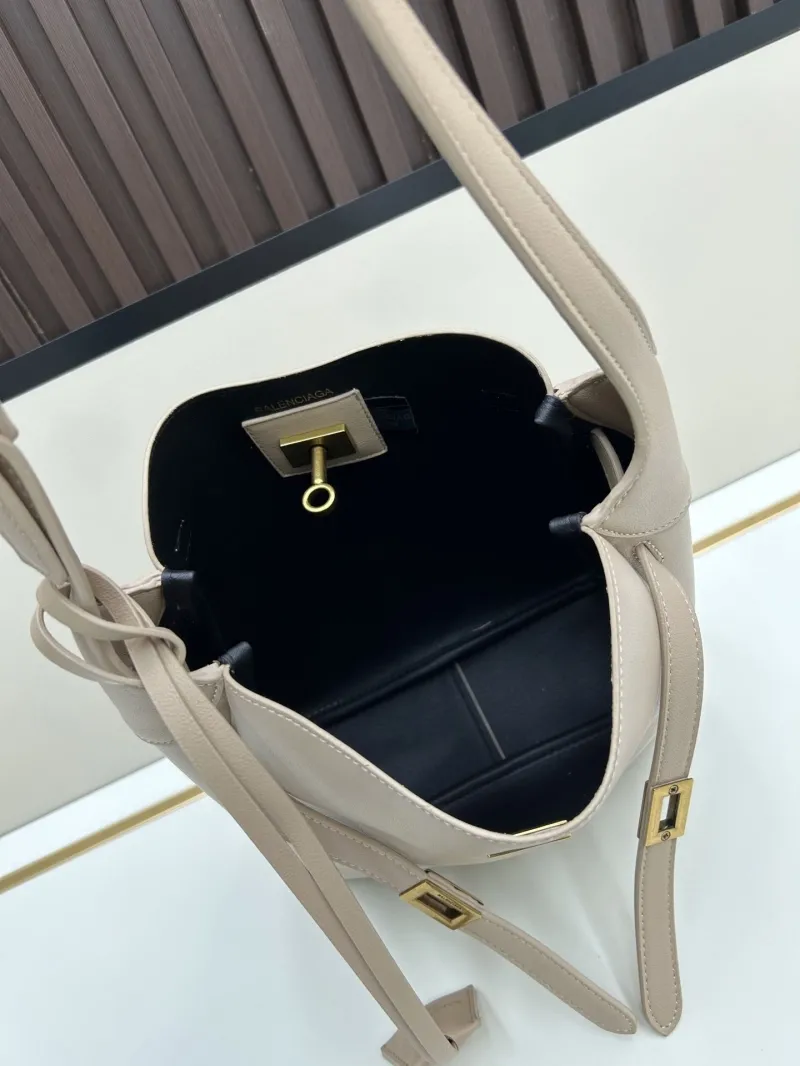 Balenciaga Beige Satchel Bag 6074 - Image 7