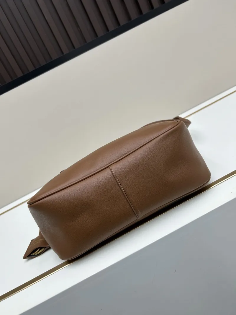 Balenciaga Brown Leather Satchel Bag 6074 - Image 5