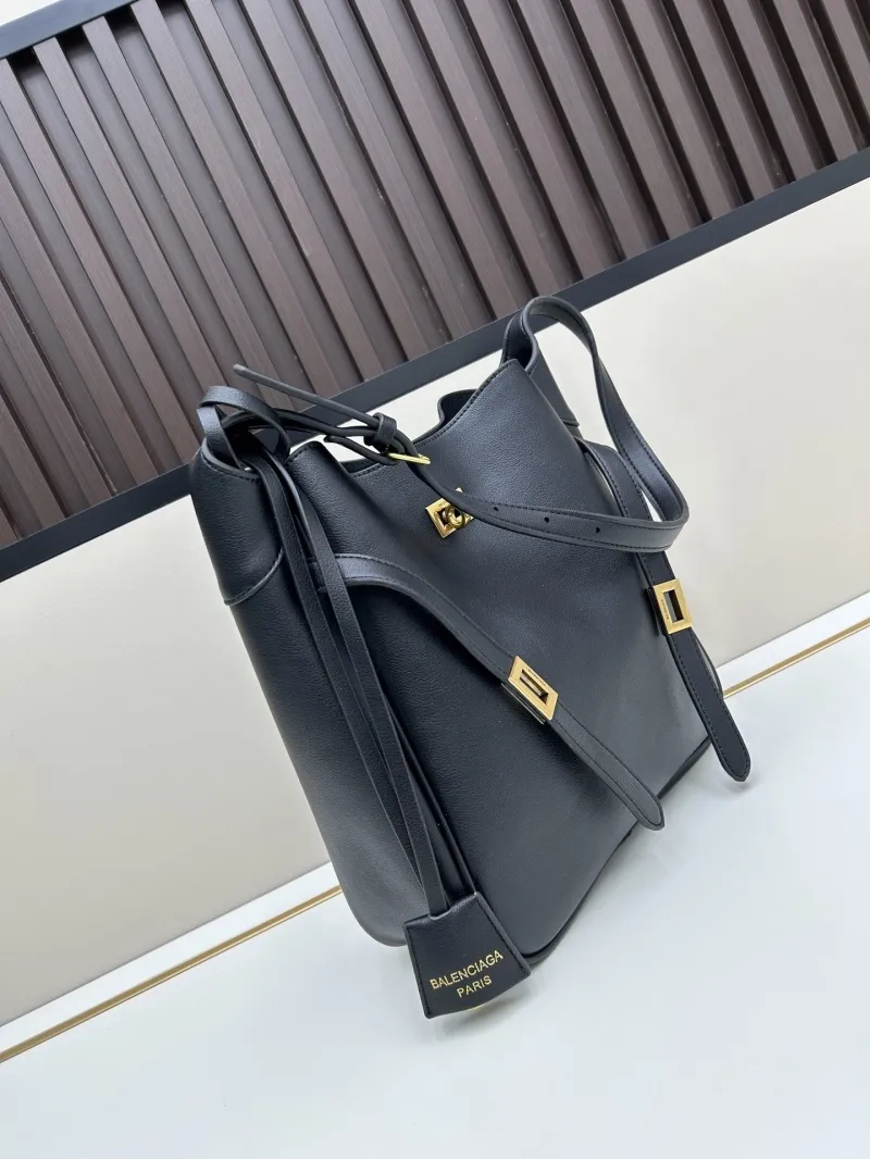 Alternative view of Balenciaga Black Leather Shoulder Bag 6074