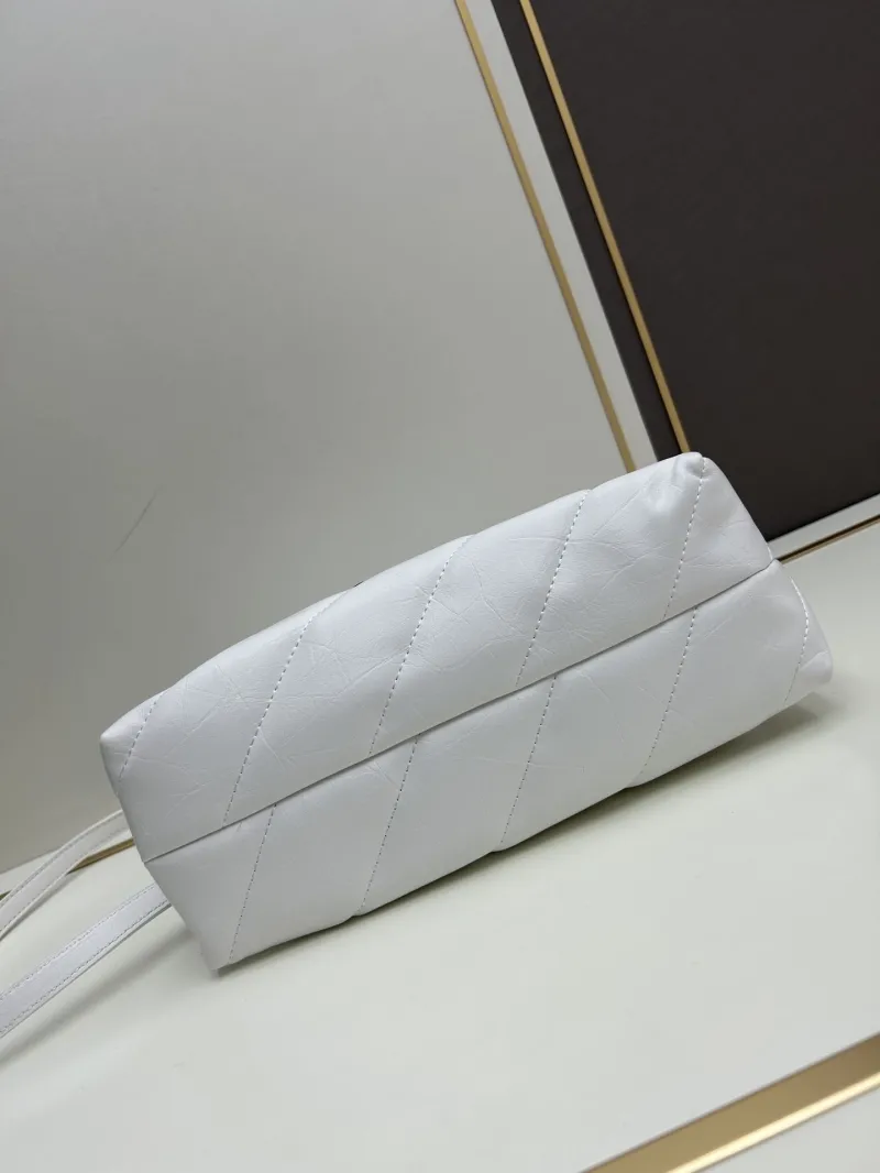 Balenciaga White Chain Shoulder Bag 6906 - Image 5