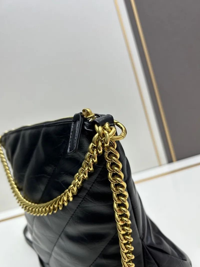 Balenciaga Black Leather Satchel Bag 6906 - Image 6