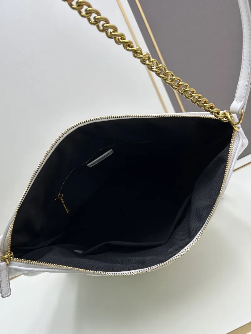 Balenciaga White Chain Satchel Bag 6906 - Image 7
