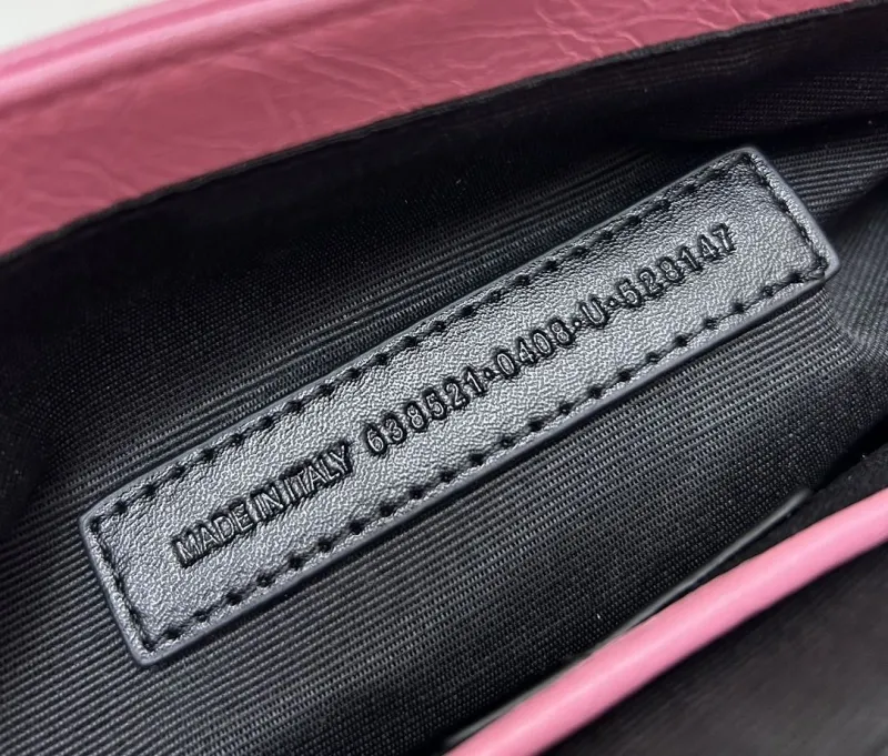 Balenciaga Pink Satchel Crossbody Bag 9020 - Image 8