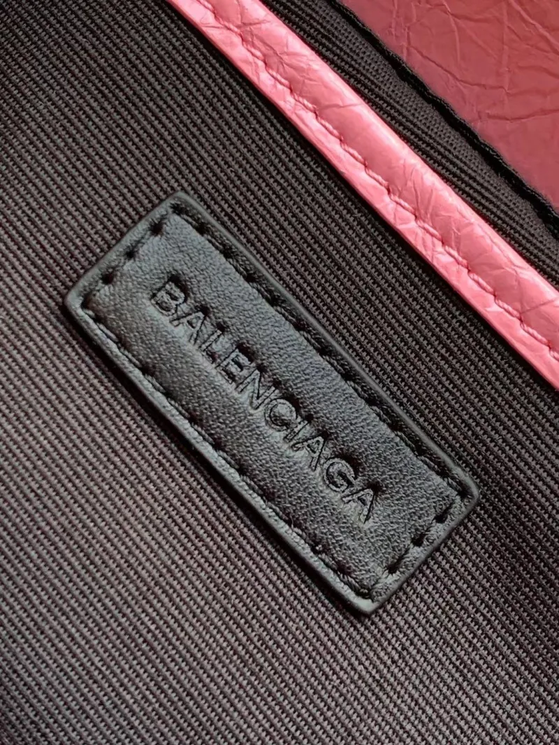 Balenciaga Pink Satchel Crossbody Bag 9020 - Image 9