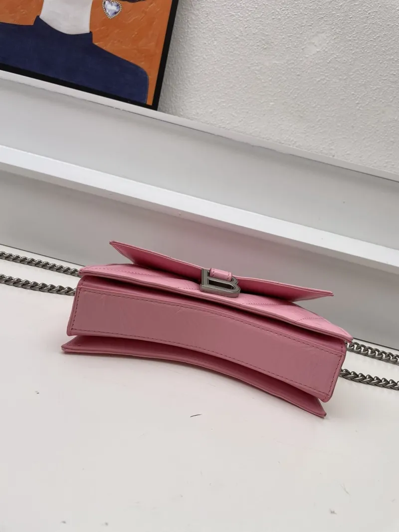 Balenciaga Pink Mini 21cm Crossbody Bag 8915 - Image 8