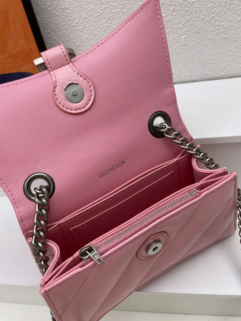 Balenciaga Pink Mini 21cm Crossbody Bag 8915 - Image 9
