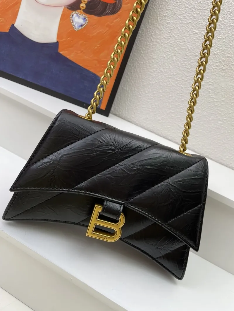 Balenciaga Mini Black Crossbody Bag 8915 - Image 6