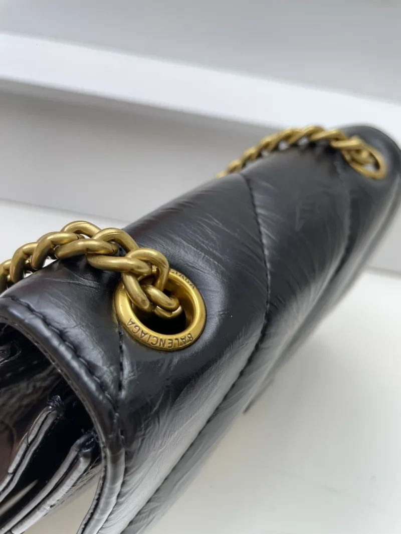 Balenciaga Mini Black Crossbody Bag 8915 - Image 7