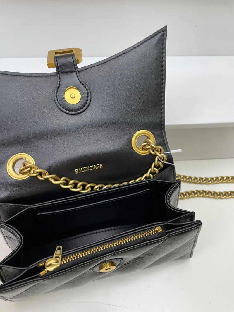 Balenciaga Mini Black Crossbody Bag 8915 - Image 9