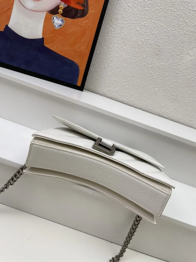 Balenciaga White Mini 21cm Satchel Bag 8915 - Image 7