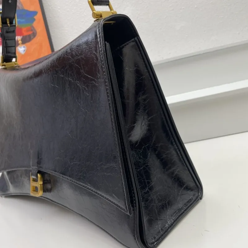 Balenciaga Black Large Satchel Bag 8915 - Image 6
