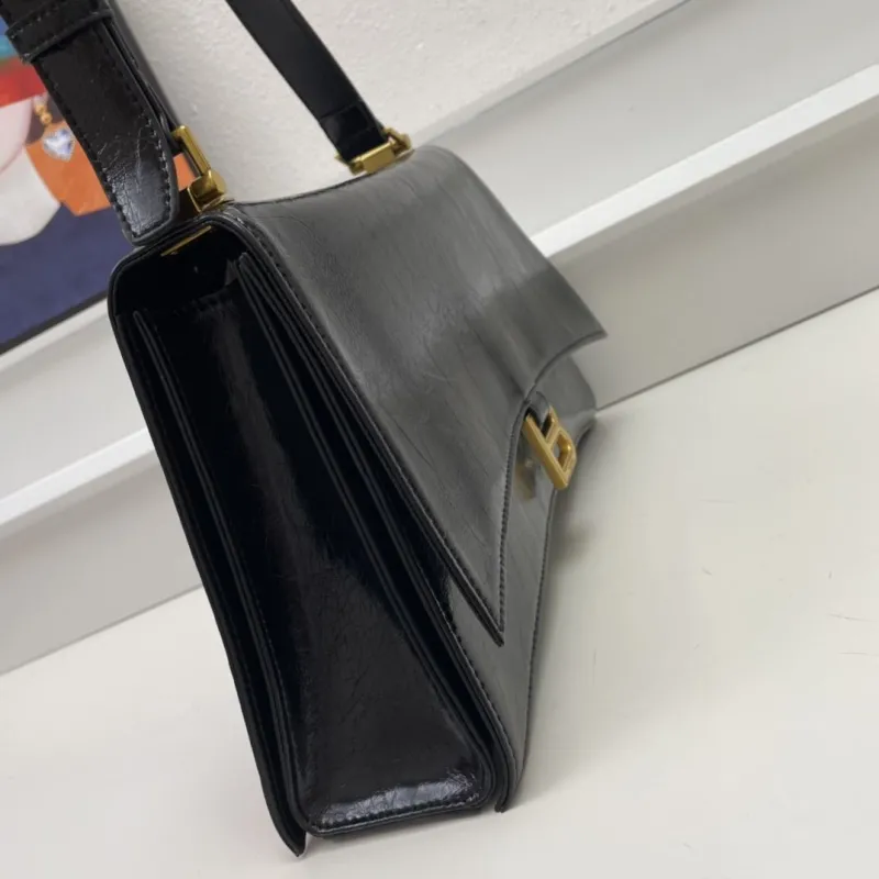 Balenciaga Black Small Satchel Shoulder Bag 8915 - Image 6