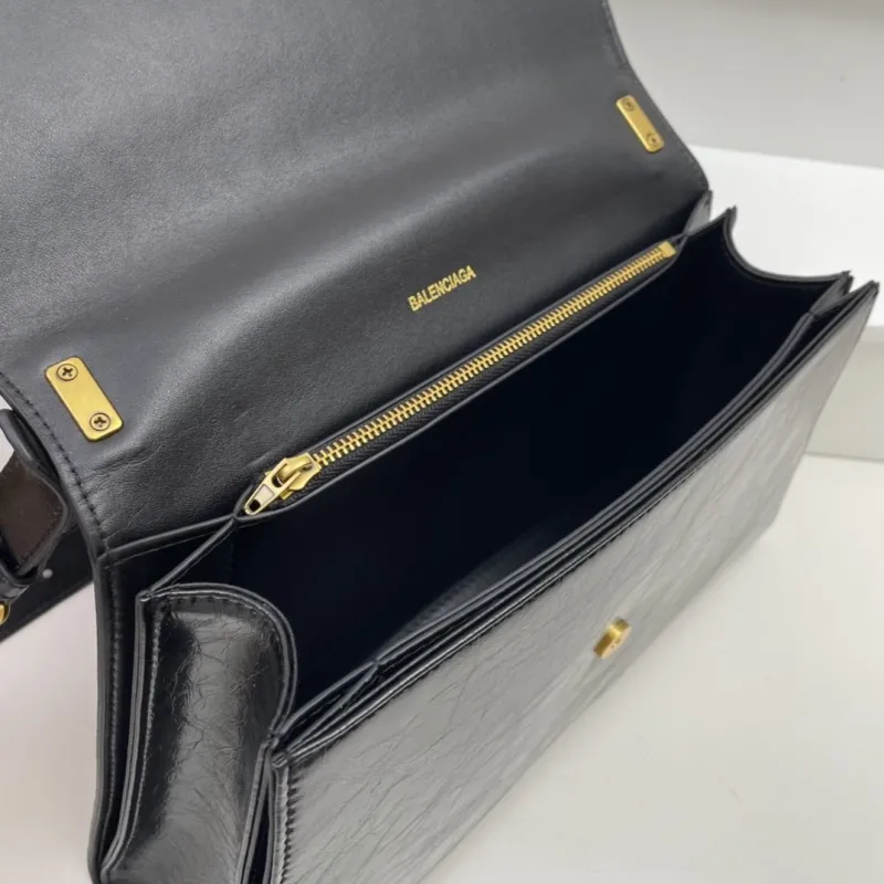 Balenciaga Black Small Satchel Shoulder Bag 8915 - Image 8