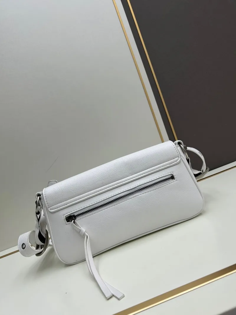 Balenciaga White Crossbody Bag 6845 - Image 3