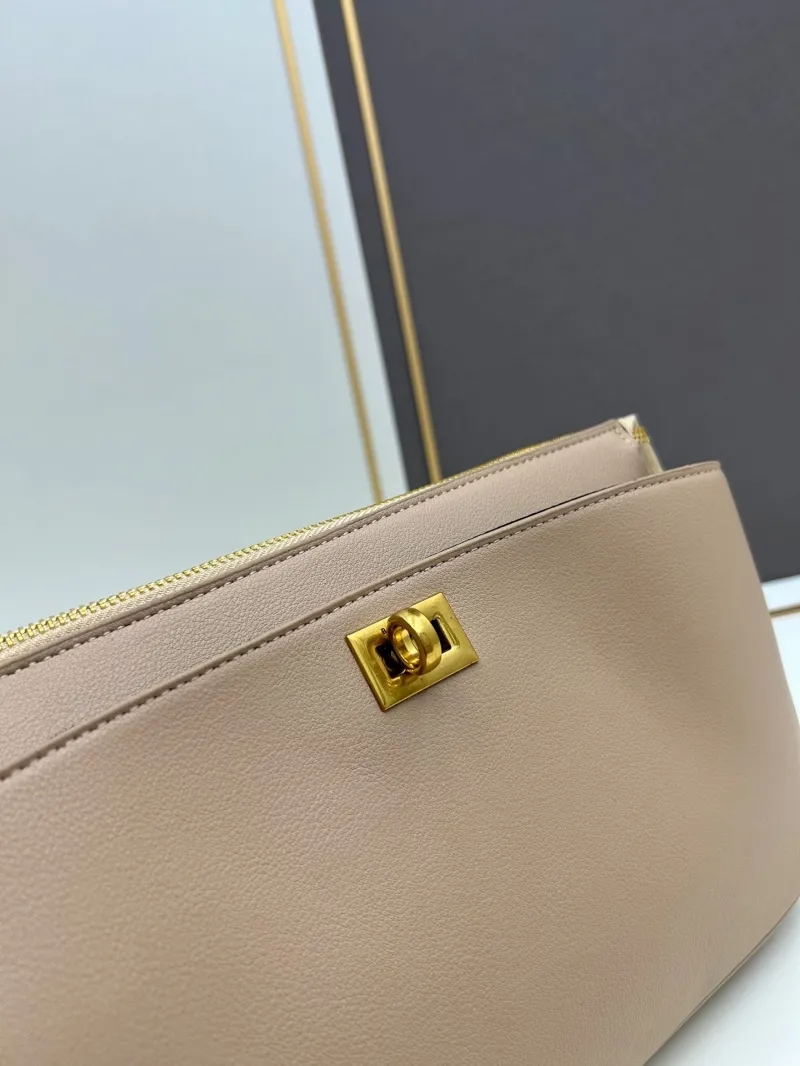 Balenciaga Beige Satchel Bag 6904 - Image 4