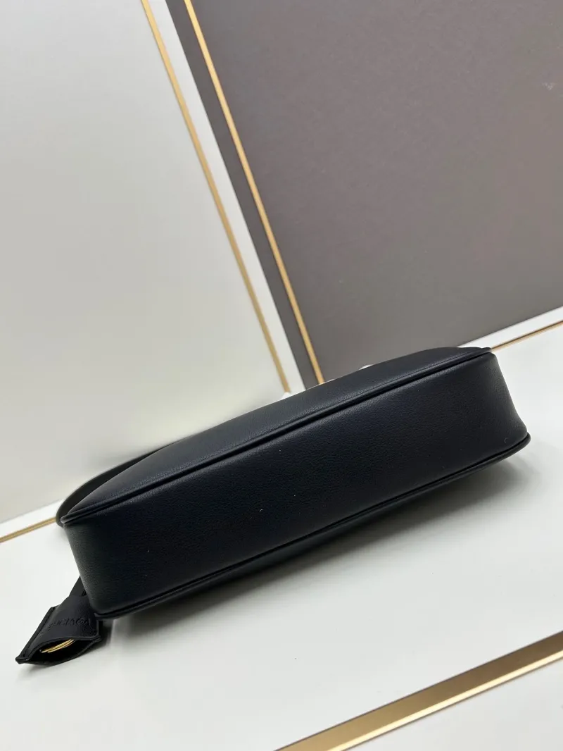 Balenciaga Black Leather Shoulder Bag 6904 - Image 5