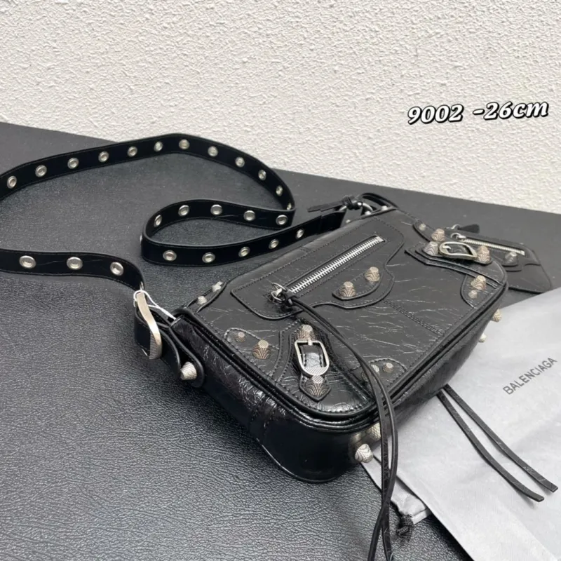 Alternative view of Balenciaga Black Crossbody Bag 9002 26cm