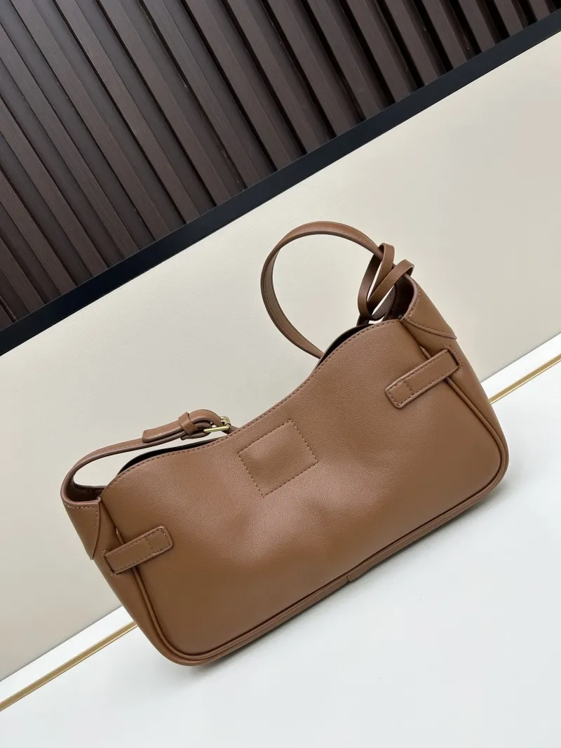 Balenciaga Brown Leather Satchel Bag 6075 - Image 3
