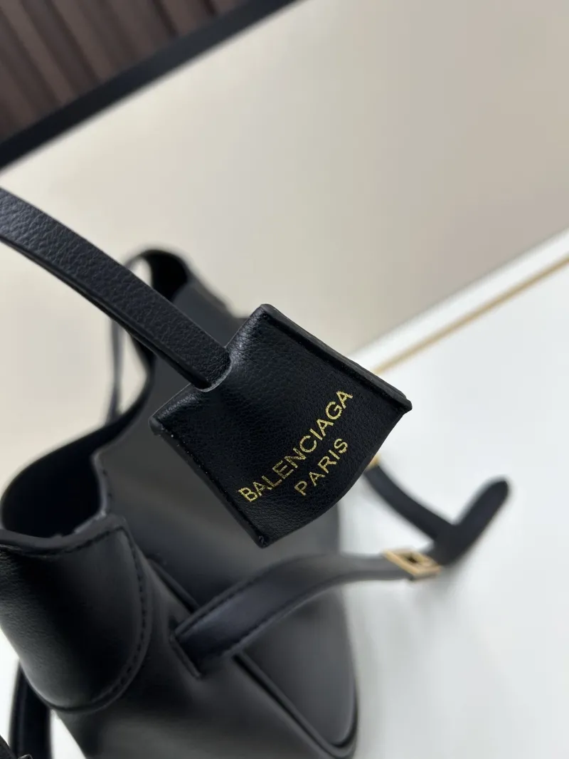 Balenciaga Black Satchel Bag 6075 - Image 6