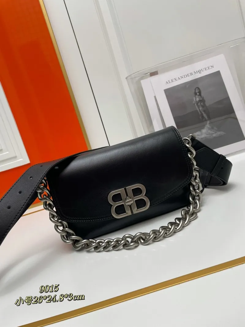 Balenciaga Black Small 9015 Satchel Bag