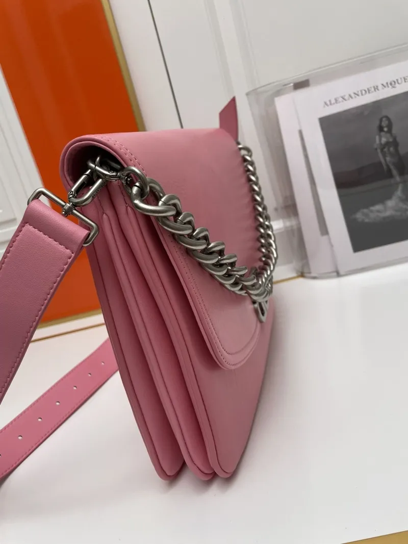 Balenciaga Pink Large Satchel Bag 9015 - Image 4