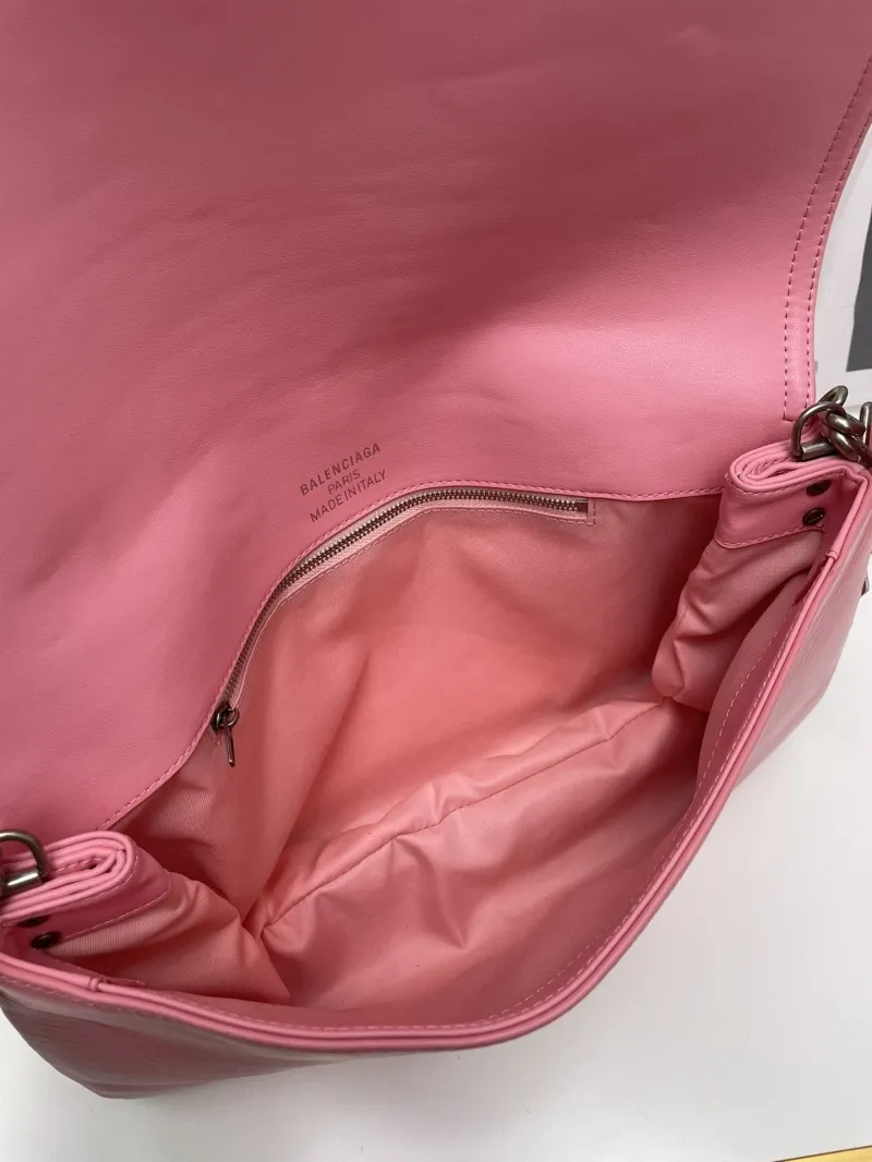 Balenciaga Pink Large Satchel Bag 9015 - Image 9