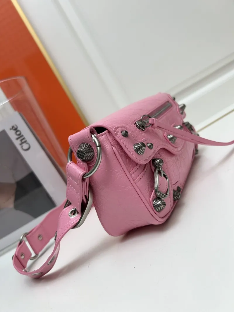 Balenciaga Pink Satchel Bag 9020 - Image 3