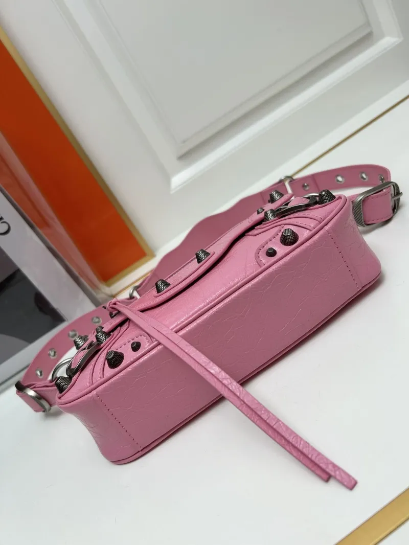 Balenciaga Pink Satchel Bag 9020 - Image 5