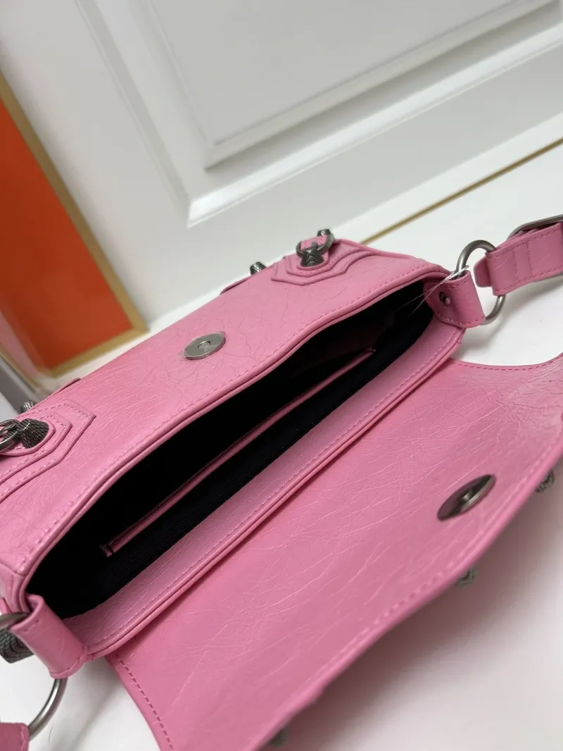 Balenciaga Pink Satchel Bag 9020 - Image 7