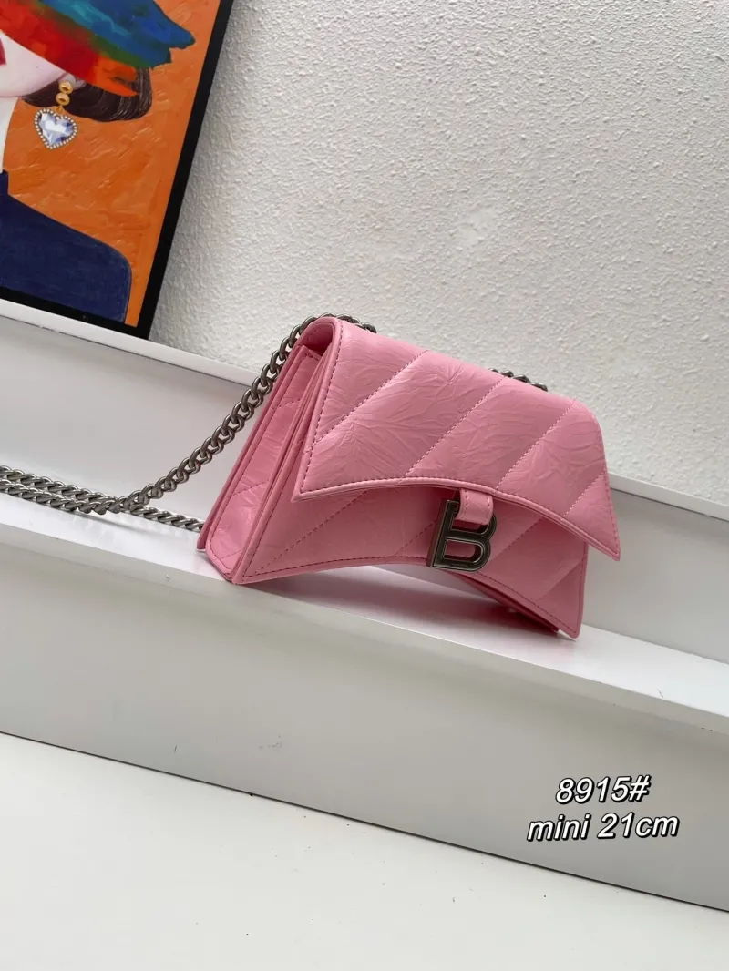 Balenciaga Pink Mini 21cm Satchel Bag 8915 - Image 3